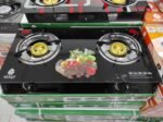 Nunix Gas-stove Double Burner Glass Top