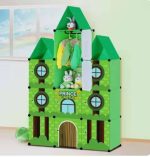 3-Column Kids Plastic Wardrobe