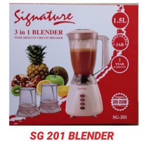 Signature Blender 3 in 1 with Grinder