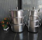 14 Pcs Stainless steel cookware