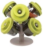 Pop-up Spice Rack with 6 Pieces Spice Storage