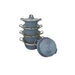 Signature 10 PCs Non-Stick Granite Cookware Set