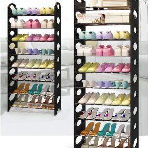 30-Pair Stackable Shoerack