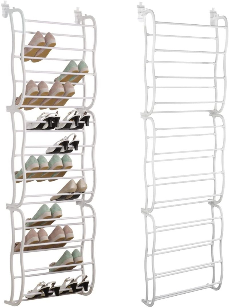 OVER THE DOOR SHOE-RACK; 36 pairs