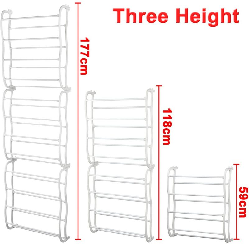 OVER THE DOOR SHOE-RACK; 36 pairs