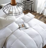 Plain White Cotton Duvet Set