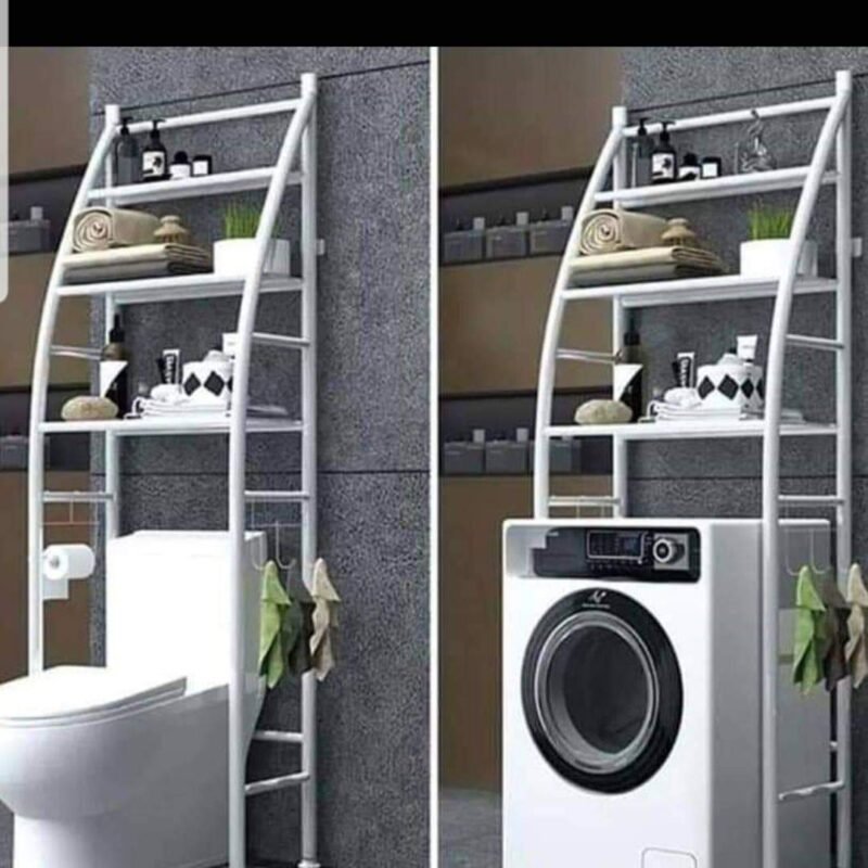 Over the Toilet Organizer Rack