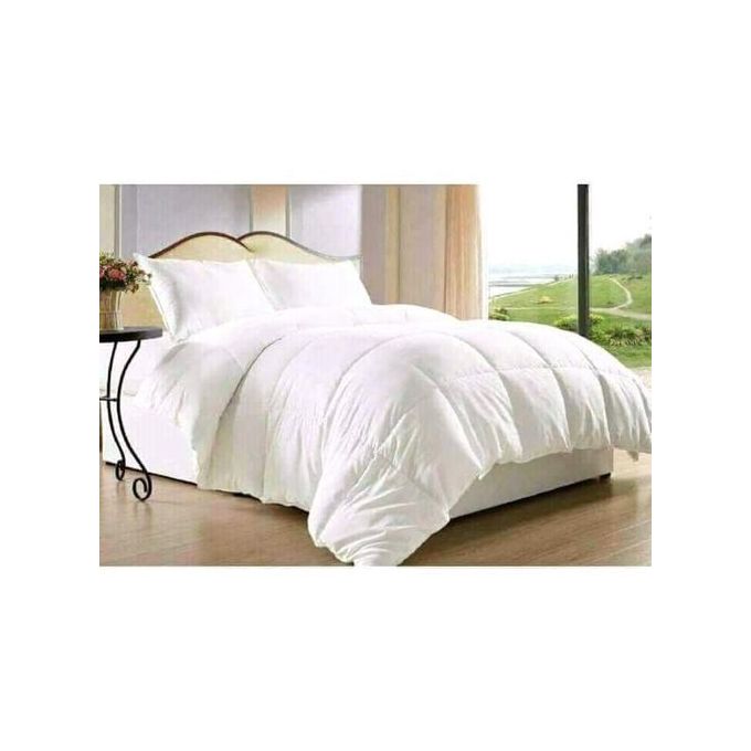 Plain White Cotton Duvet Set The Cosy Bedding Kenya