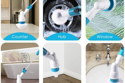 ELectric spin scrubber
