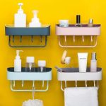Wall Shelf Storage Rack with Hooks