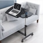Adjustable Height Moveable Laptop Stand