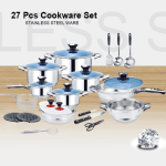 27 Pcs Stainless Cookware