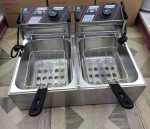 Double deep fryer