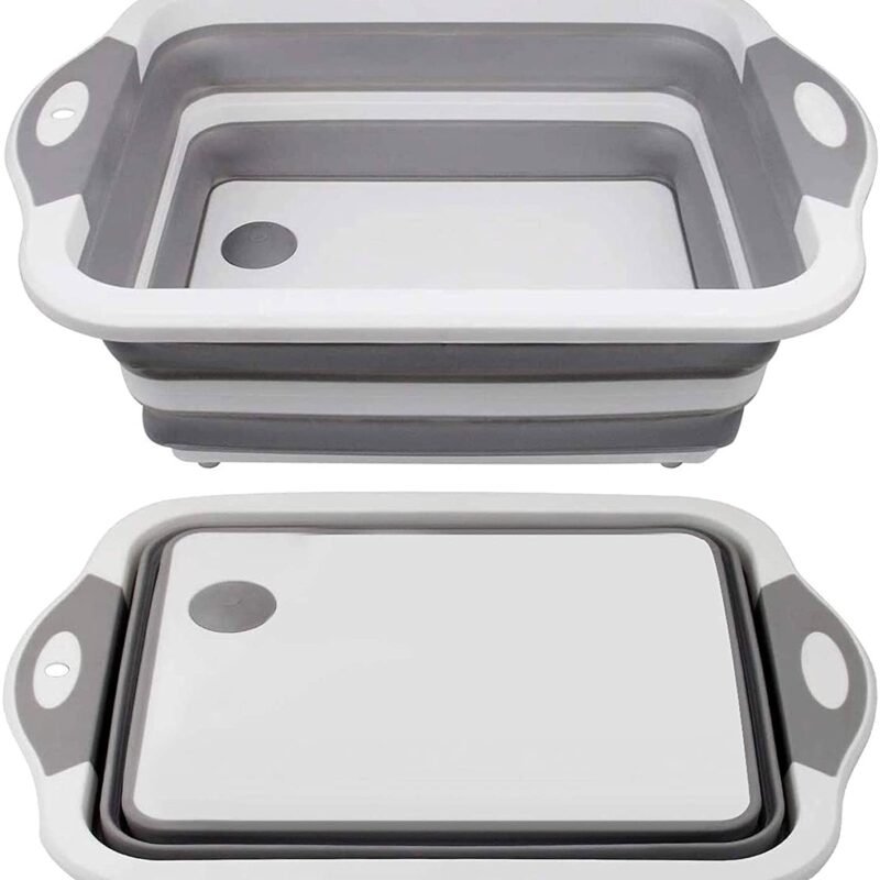 Collapsible Chopping Board and Drainer