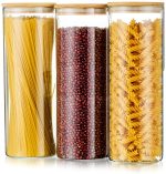 Glass Spaghetti Containers