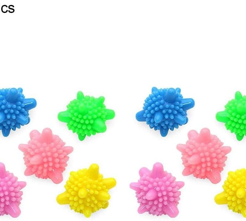 Tangle Free Reusable Silicon Gel Balls Set of 10