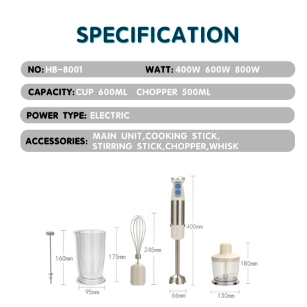Hand blender