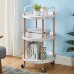 3tier Nordic Style  Mobile Trolley