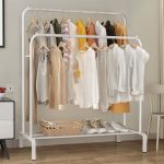 Double Pole Multifunctional  Clothing Rack