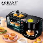 Sokany Multifunctional Breakfast  Oven/Coffeemaker