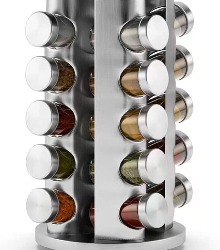 360 Rotating Kitchen Spice Rack