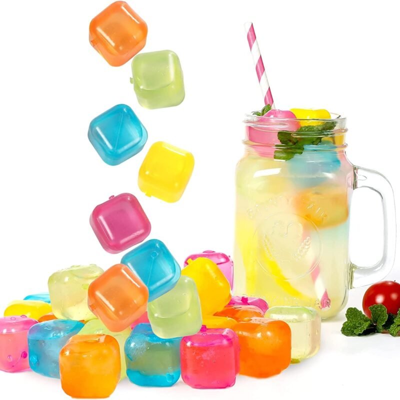 20pcs Reusable Fruit Ice Cubes