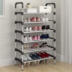 6 Tier Free Standing Shoe Rack