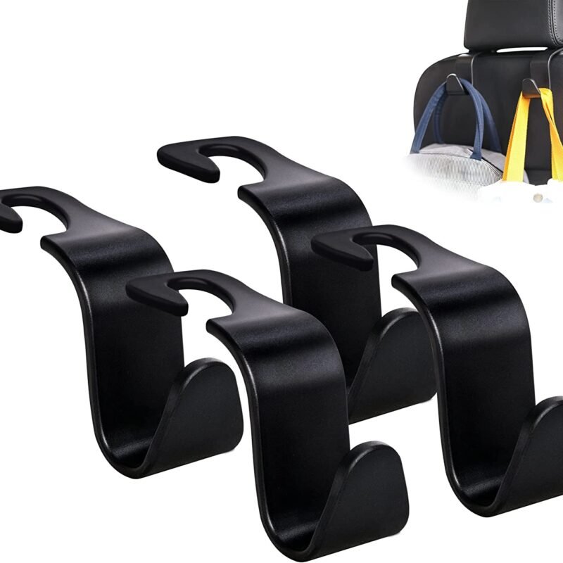 4pcs Car Hooks Organizer