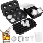 3pcs Ice Cube Mold Set
