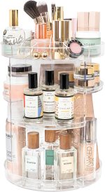 Rotating Acrylic Transparent  Organiser