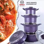 10pcs Granite Non-Stick Cookware Set