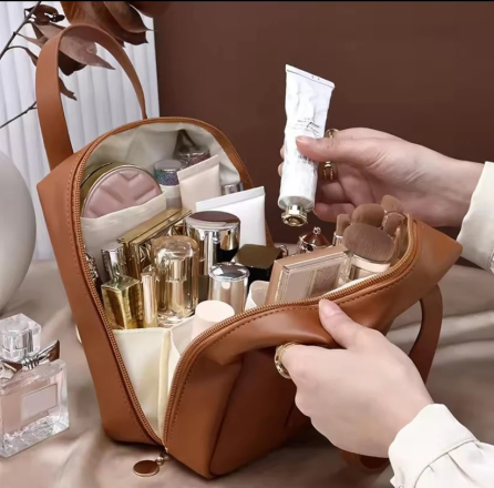 Storage makeup bag