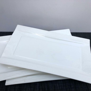 3pcs Rectangular Ceramic  Tableware