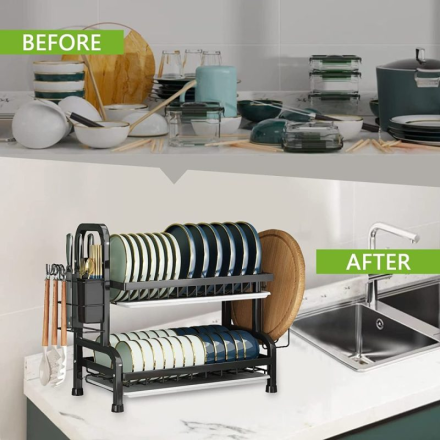 Stainless steel dish rack