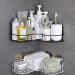 Multifunctional Corner Bathroom Organizers
