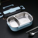 2 Grid Stainless Steel Lunch Box