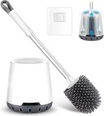 Silicone Toilet Brush and Holder