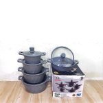 10pcs Granite Bosch  Nonstick Cooking Pots