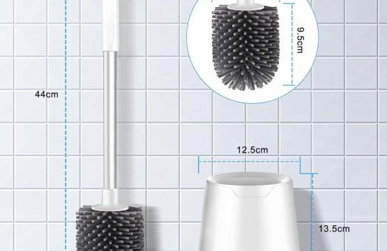silicone toilet brush