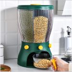 Rotating Partitioned Cereal Dispenser