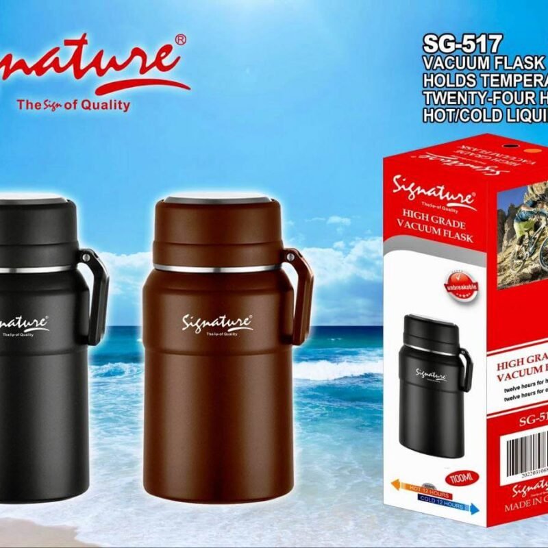 Signature 1.1L Stainless Steel Vacuum Flask