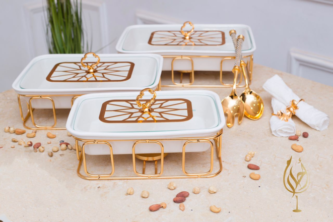Porcelain casserole