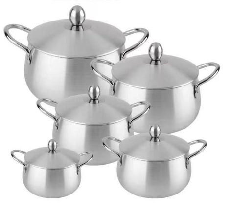 Aluminum cooking pot
