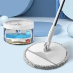 360 Spin Mop With Dirty & Clean Water Separator Bucket