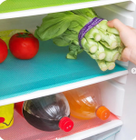 4pcs Waterproof fridge mats