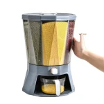 4 Point Partitioned Cereal Container 
