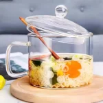 Heat Resistant Glass Pot