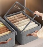 Wardrobe Foldable Clothes Organizer with a Cover