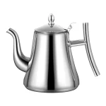 Stainless steel tea pot with infuser filter now available