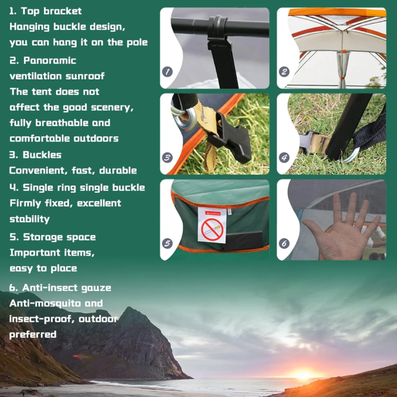 Luxury Family Camping Tent - Image 3